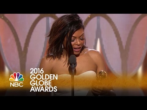 Taraji P. Henson Wins Best Actress in a TV Series, Drama - Golden Globes 2016