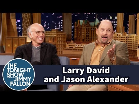 Larry David and Jason Alexander Don't Like Backstage Chitchat