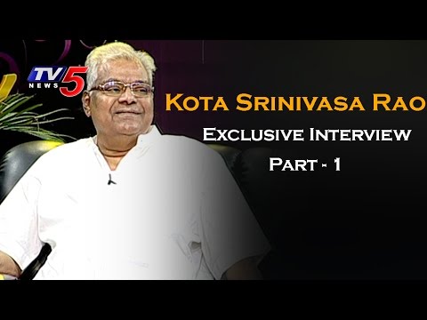 Kota Srinivasa Rao Exclusive Interview | Life is Beautiful | Part - 1 | TV5 News