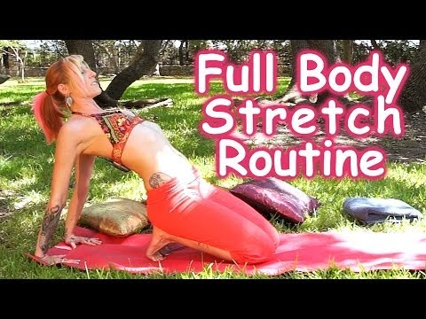 20 Minute Full Body Stretching Routine for Flexibility & Pain Relief, How to Stretch, Beginners Yoga