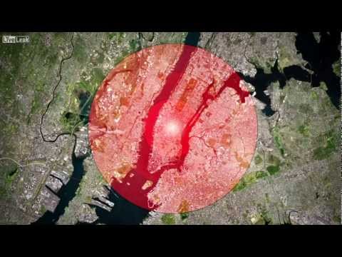 Effects of a nuclear bomb 2013 HD