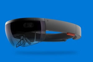 Microsoft's holographic headset.
