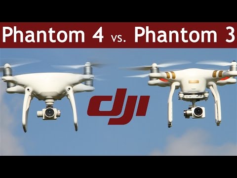 DJI Phantom 4 vs Phantom 3 | What's the better drone? | COMPARISON