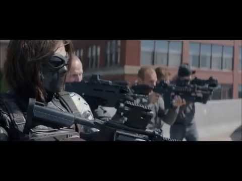 Captain America: The Winter Soldier - Clip: Highway Battle