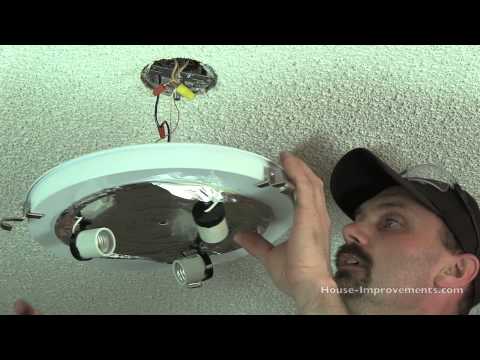 How To Replace A Ceiling Light Fixture