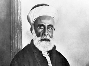 File - Sharif Hussein in December, 1916. Hussein ibn Ali al-Hashimi was a Hashemite Arab leader who was the Sharif and Emir of Mecca from 1908 and, after proclaiming the Arab Revolt against the Ottoman Empire, King of the Hejaz from 1916 to 1924.