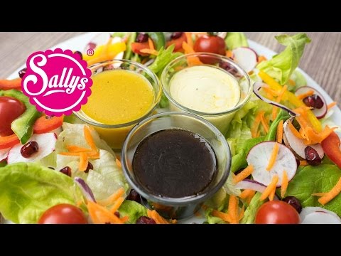 Geniale Salat-Dressings auf Vorrat / Sallys Lieblinge