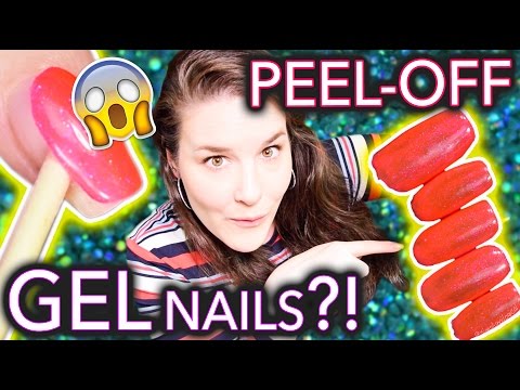 Peel-off GEL nails?! I TEST THINGS FOR U