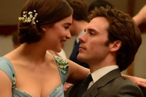 Emilia Clarke and Sam Claflin in <i>Me Before You</i>.