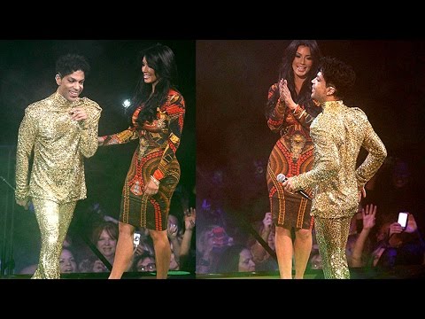 PRINCE Kicks KIM KARDASHIAN OFF THE STAGE "GET OFF MY STAGE!" Back in 2011