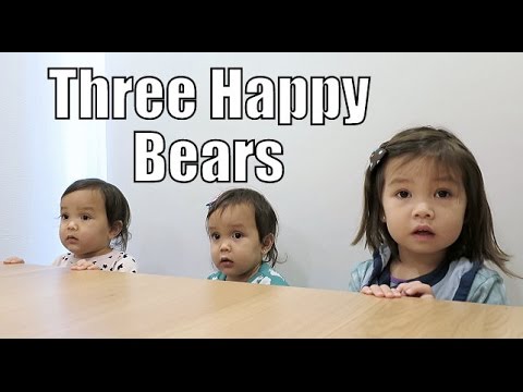 Three Very Happy Bears! - November 13, 2015 - ItsJudysLife Vlogs