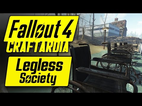 Fallout 4 Legless Society - Fallout 4 Base Building - Longfellow's Cabin Settlement