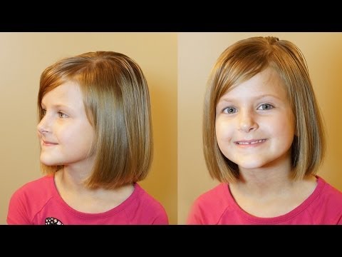 How to do a Bob Cut // Short Hair Tutorial // Girls Haircuts