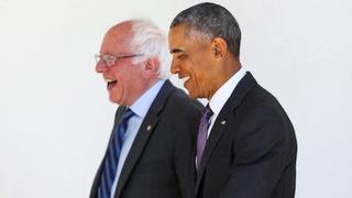 Obama sanders2