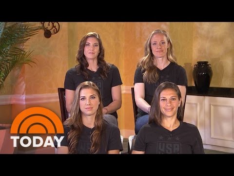 US Women’s Soccer Team: It’s Our ‘Responsibility’ ‘To Push For Equal Pay’ | TODAY