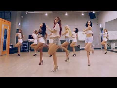 SISTAR 'Shake It' mirrored Dance Practice