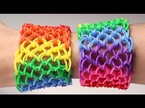 Rainbow Loom Nederlands - Dragon Scale || Loom bands, rainbow loom, nederlands, tutorial, how to