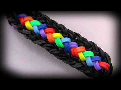 How to make a beautiful bracelet Loom band