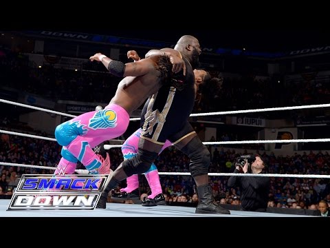 Chris Jericho, AJ Styles & Mark Henry vs. The New Day: SmackDown, February 25, 2016