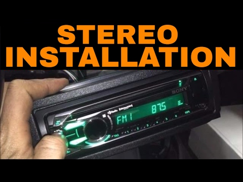 Dodge Dakota Stereo/Deck/Radio Install (2001-2004)