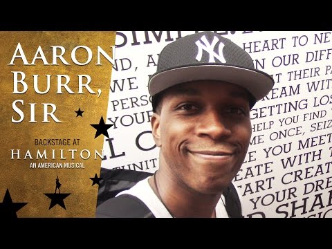 Episode 3 - Aaron Burr, Sir: Backstage at Broadway's HAMILTON with Leslie Odom Jr.