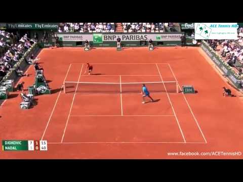 Rafael Nadal vs Novak Djokovic Tennis French Open 2015