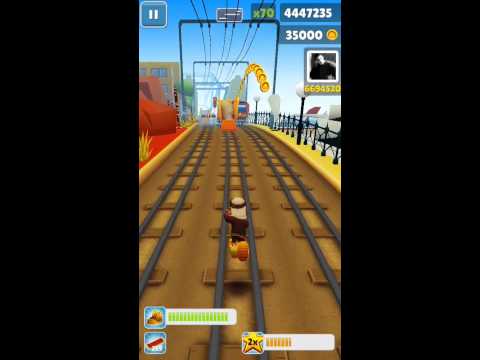 Subway Surfers High Score - 14 Million (14,000,000) (FULL VIDEO - iPod 5)