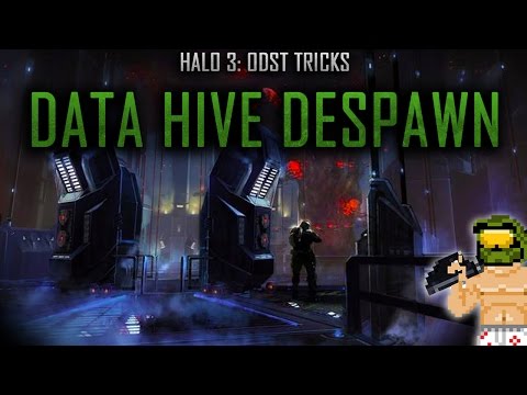 Halo 3 ODST Tricks: "Data Hive" Bugger Despawn (Brute Shot Grenade Jump)