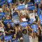 Sanders supporters at a rally at Penn State. Photo by Penn State on Flickr