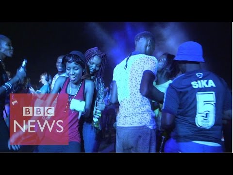 'Car park pimping' in Botswana BBC News