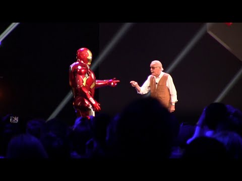 Iron Man Experience presentation with Stan Lee at D23 Expo 2015