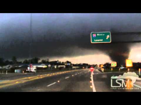 2/10/13 Hattiesburg, MS; Tornado RAW *John Sibley HD*