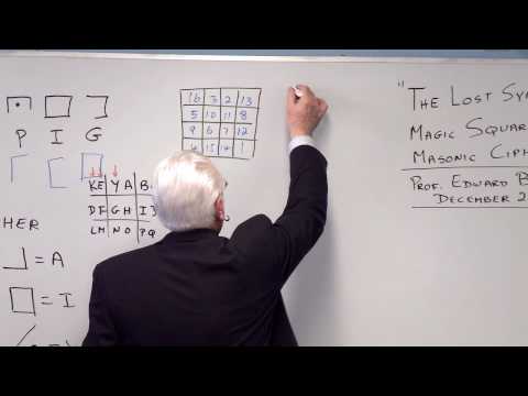 "The Lost Symbol" - Magic Squares and the Masonic Cipher