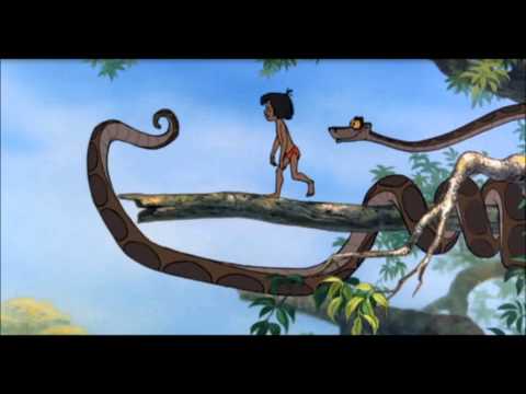 Kaa and Mowgli's 2nd Encounter HD