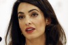 Amal Clooney, legal counsel to Mohamed Nasheed, speaks during a press conference in October 2015. 