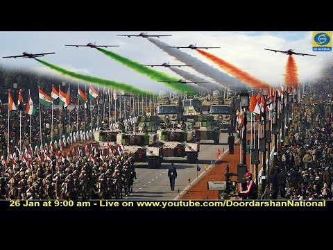 The 65th Republic Day Parade - 26th January 2014 - Live