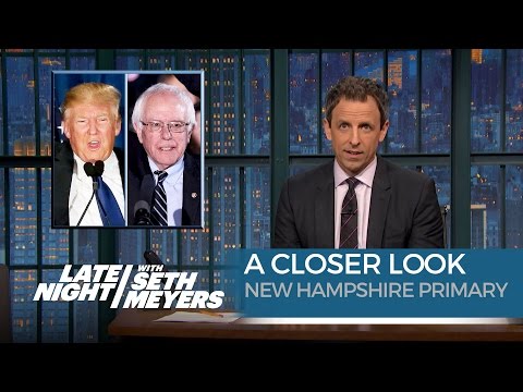 New Hampshire Primary: A Closer Look - Late Night with Seth Meyers