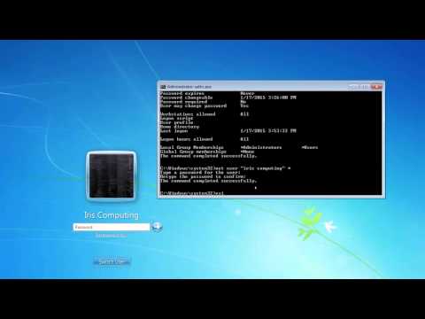 How to: hack Windows accounts or change pc administrator passwords using command prompt.