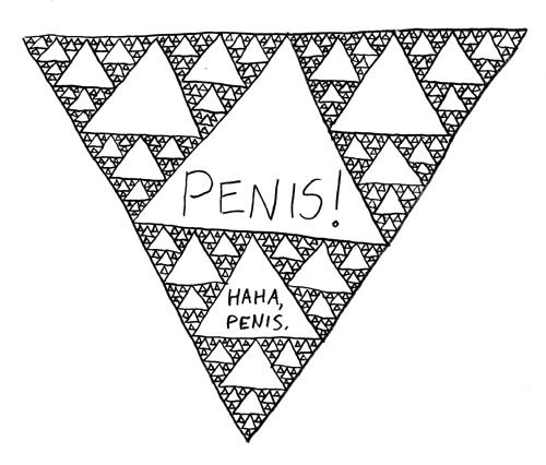 The Sierpinski Penis Game