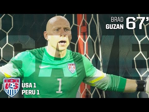 MNT vs. Peru: Brad Guzan Save - Sept. 4, 2015