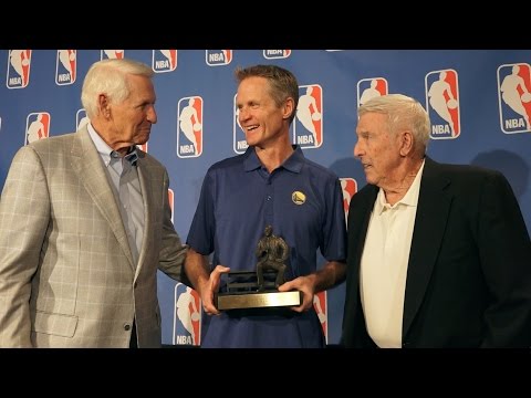 Coach Kerr Honored as NBA Coach of the Year