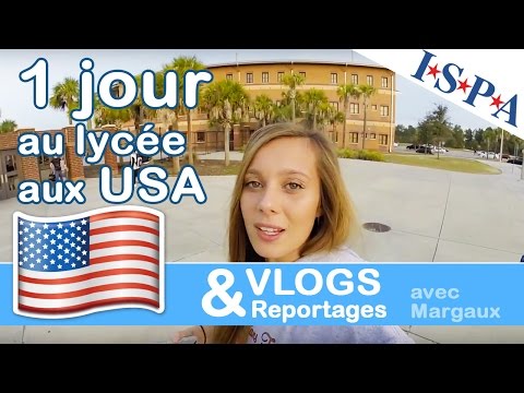 VLOG USA #8 "Un jour au lycée aux USA" - Margaux avec ISPA