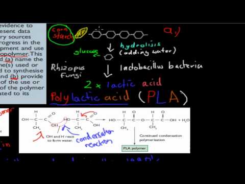 6.  Biopolymer - PLA (HSC chemistry)