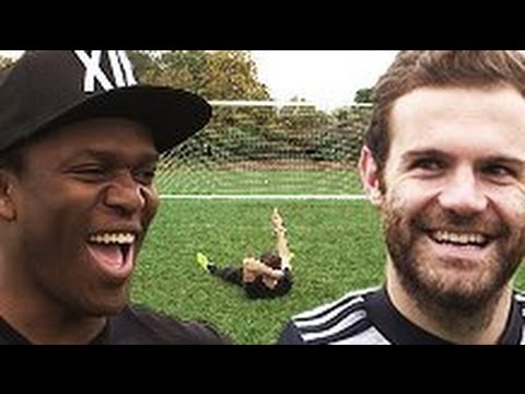 JUAN MATA VS KSI VS JMX | BLIND FOLDED PENALTIES