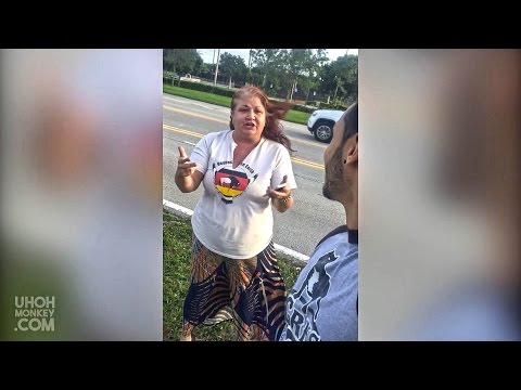 Racist Woman Calling Us Terrorists