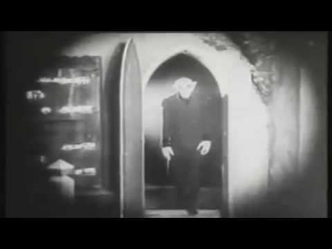 Nosferatu Spooky Door Scene (1922)