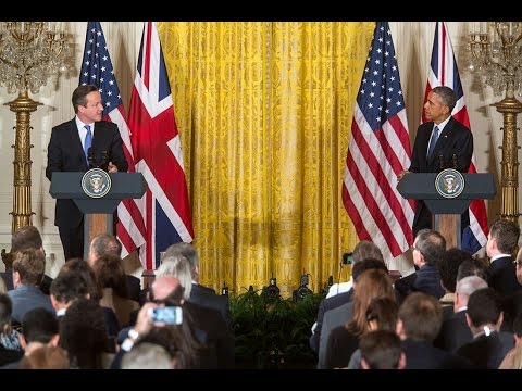 President Obama Meets with the Prime Minister of the United Kingdom