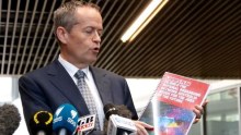 Bill Shorten talks on Labor's NBN