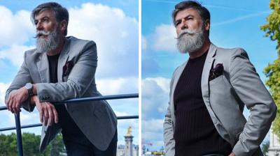 If anyone of you thought that the hipster fad was just a millenials’ fixation then this 60-year-old fashion model will prove you dead wrong. Philippe Dumas from Paris has stepped into the modelling industry at an age when most people would be planning their retirement, all thanks to his glorious beard. 