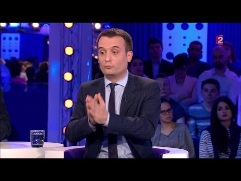 Florian Philippot: "Je sais pas où vous avez vu des extrémistes de droite au front national !" #ONPC